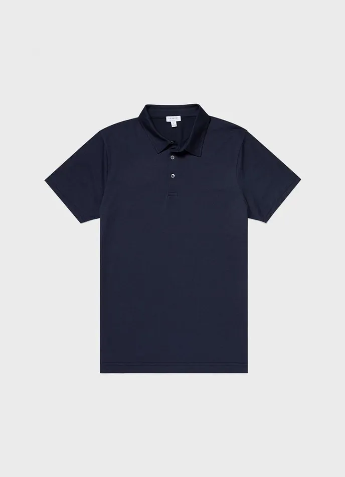 SUNSPEL Polo Shirts Jersey Classic Polo Shirt Navy 8211 Men