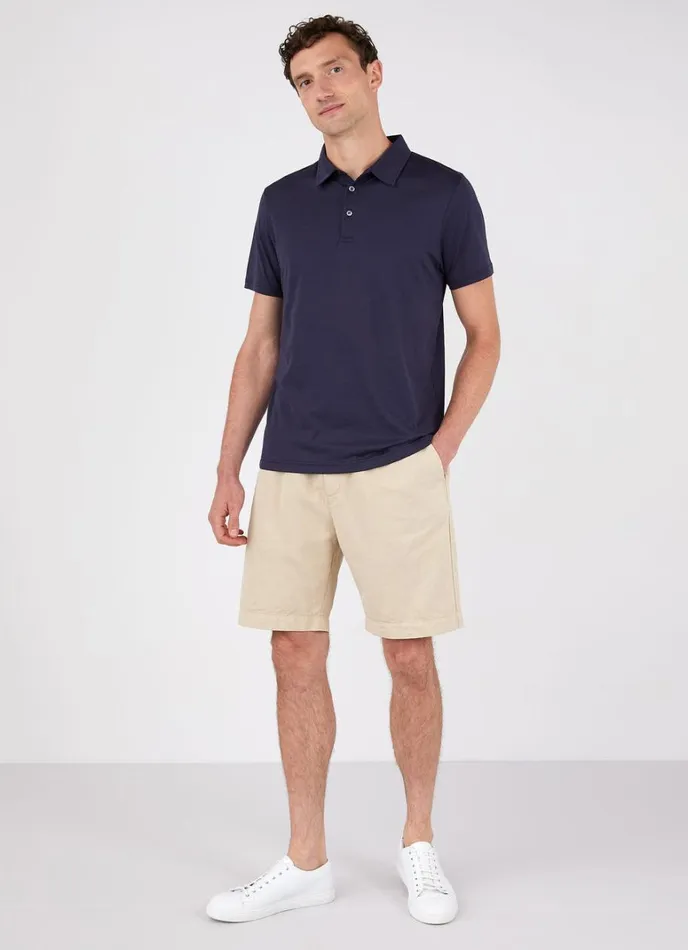 SUNSPEL Polo Shirts Jersey Classic Polo Shirt Navy 8211 Men