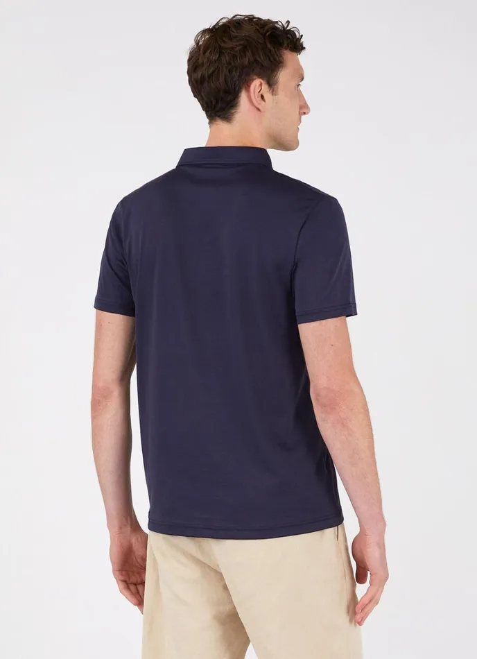 SUNSPEL Polo Shirts Jersey Classic Polo Shirt Navy 8211 Men