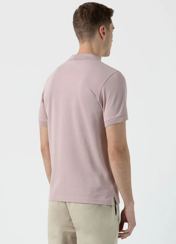 SUNSPEL Polo Shirts Piqu Polo Shirt Pale Pink 8211 Men