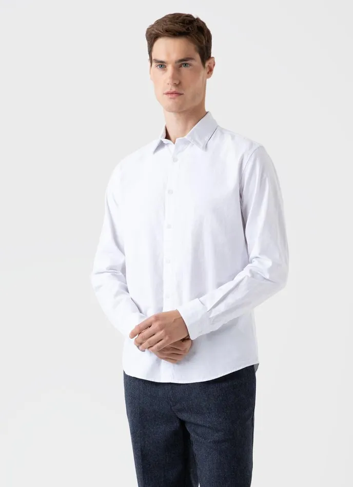 SUNSPEL Shirts Oxford Shirt White 8211 Men