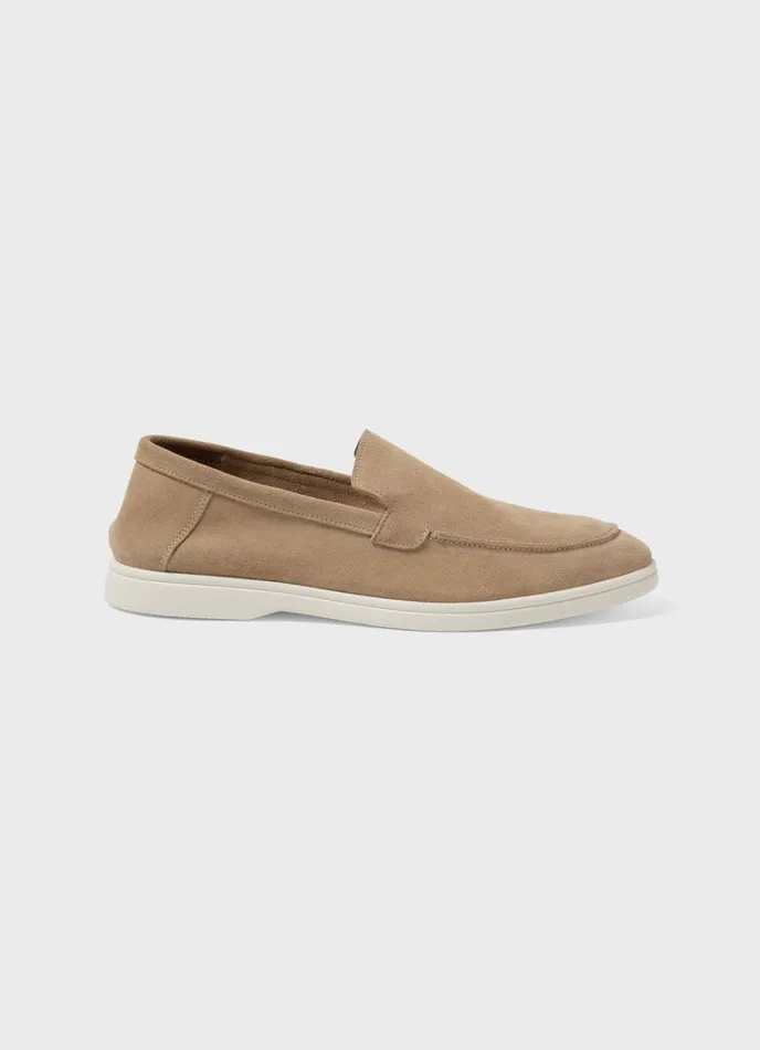 SUNSPEL Shoes Suede Loafer Sand 8211 Men