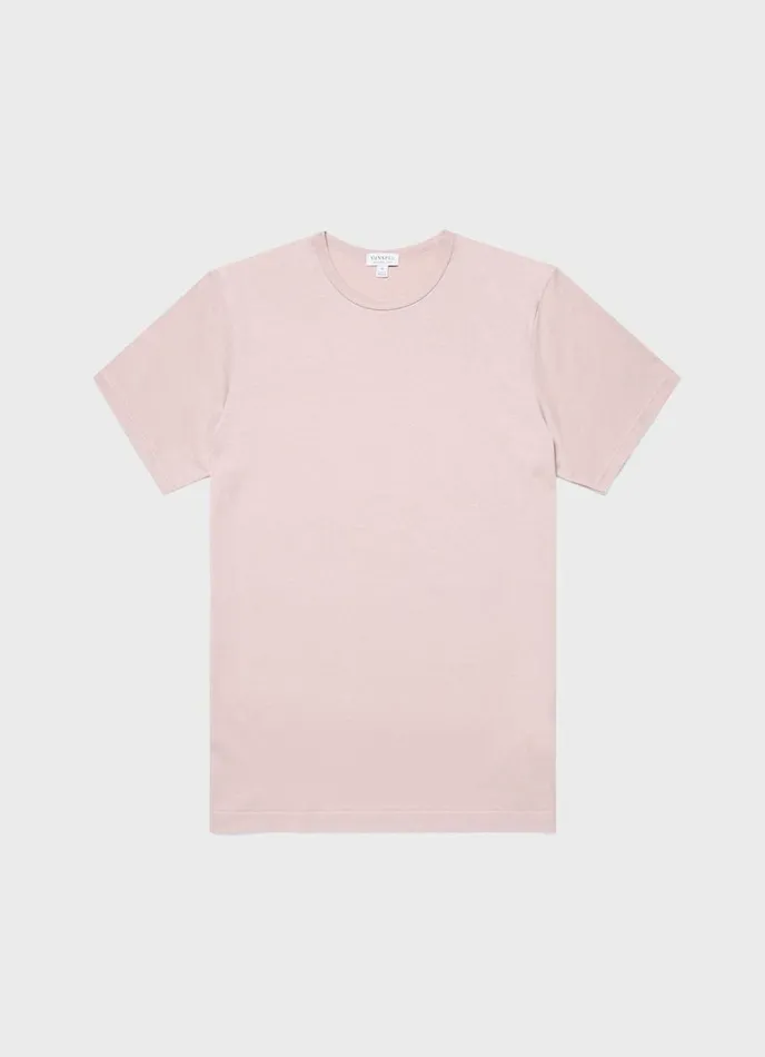 SUNSPEL Tshirts Classic Tshirt Pale Pink 8211 Men