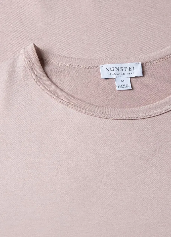 SUNSPEL Tshirts Classic Tshirt Pale Pink 8211 Men