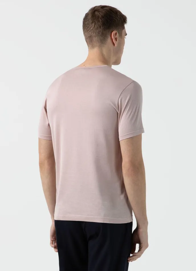 SUNSPEL Tshirts Classic Tshirt Pale Pink 8211 Men