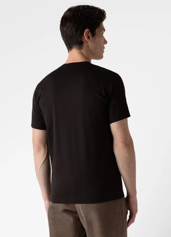 SUNSPEL Tshirts Riviera Midweight Tshirt Coffee 8211 Men