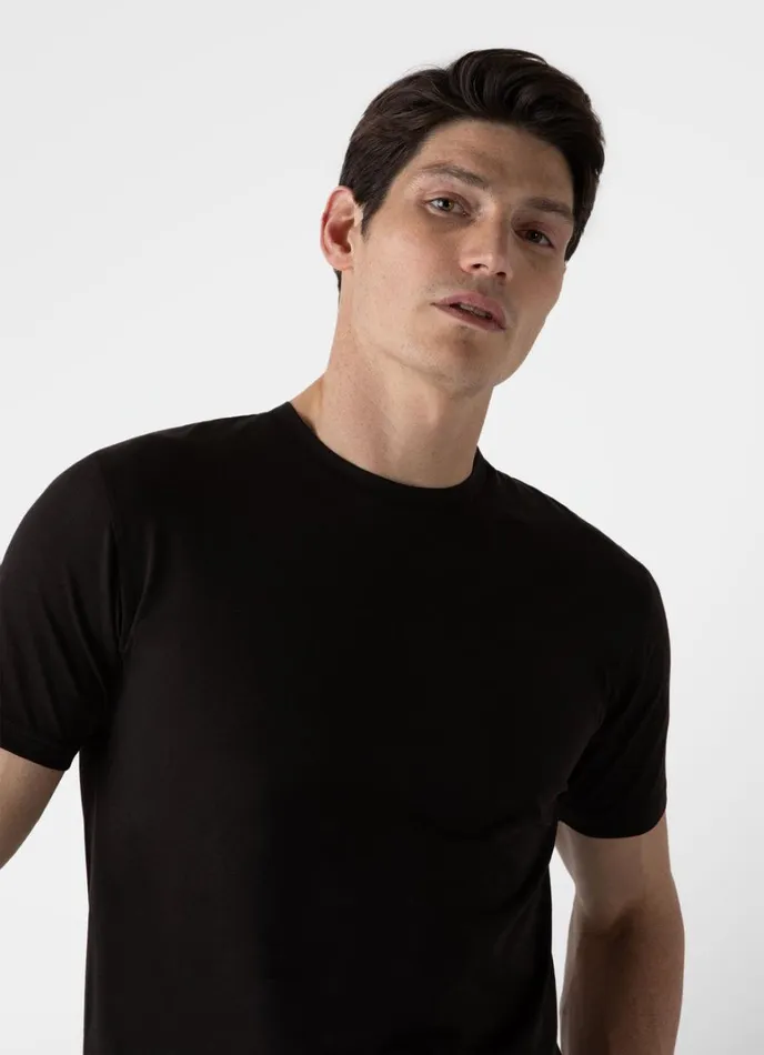 SUNSPEL Tshirts Riviera Midweight Tshirt Coffee 8211 Men