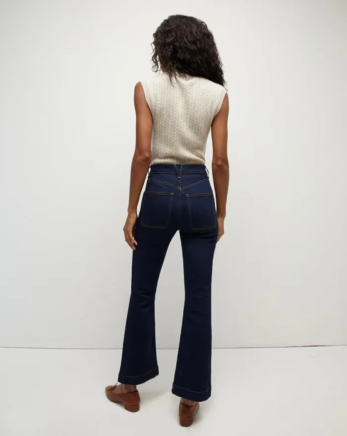 Sweaters Shop Veronica Beard Letita Cashmere Shell Oatmeal