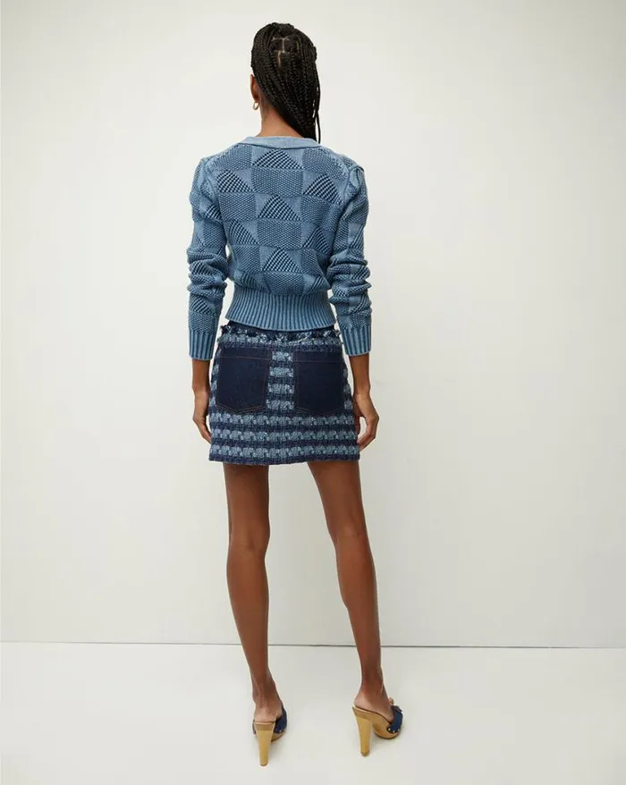 Sweaters Shop Veronica Beard Mirembe Cardigan Blue