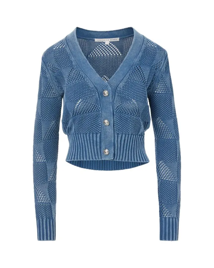 Sweaters Shop Veronica Beard Mirembe Cardigan Blue