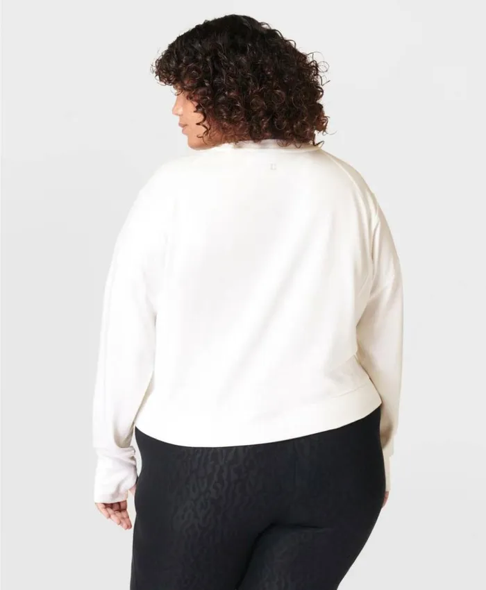 Sweaty Betty After Class Crop Sweatshirt Lily White Clothing Sweatshirts Hoodies Sweaty Betty After Class Crop Sweatshirt Lily White Clothing Sweatshirts Hoodies