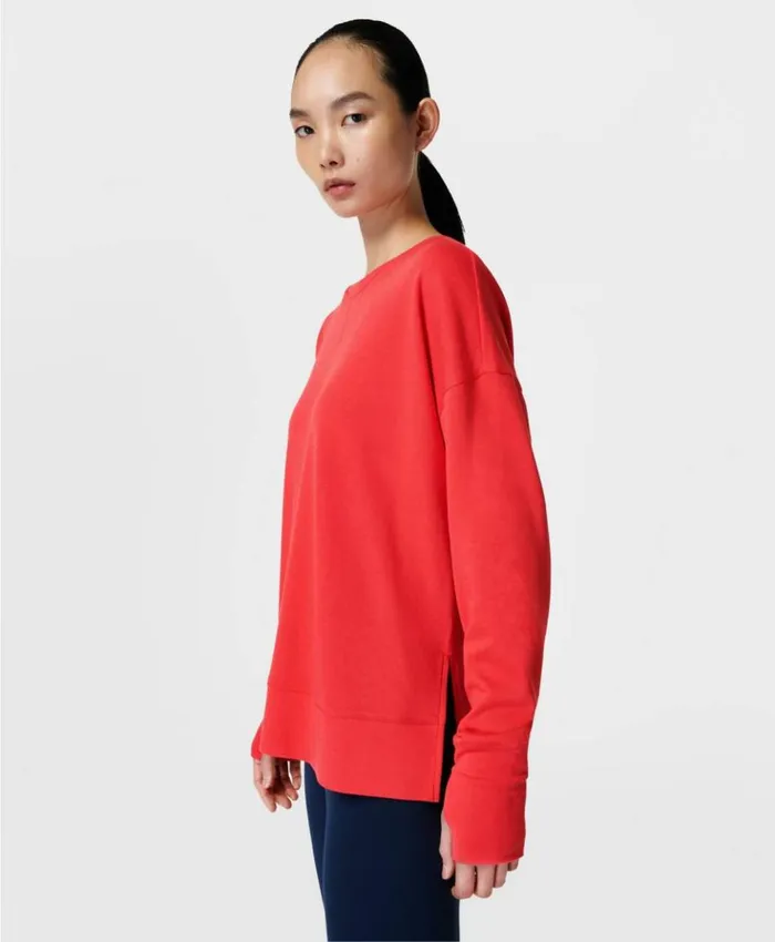 Sweaty Betty After Class Longline Sweatshirt Tulip Red Clothing Sweatshirts Hoodies Sweaty Betty After Class Longline Sweatshirt Tulip Red Clothing Sweatshirts Hoodies