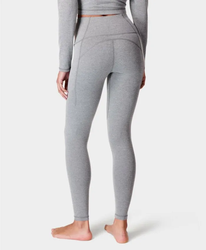 Sweaty Betty Super Soft Yoga Leggings Medium Grey Marl Clothing Yoga Pants