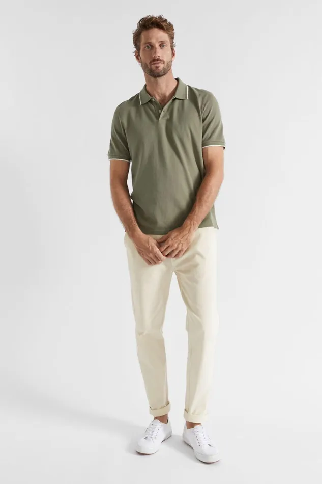 TShirts and Sweaters Man Seed Heritage Core Polo Bay Leaf