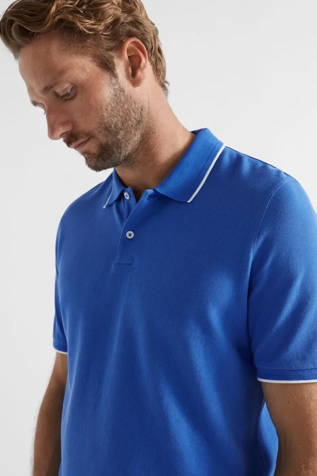 TShirts and Sweaters Man Seed Heritage Core Polo Deep Ocean