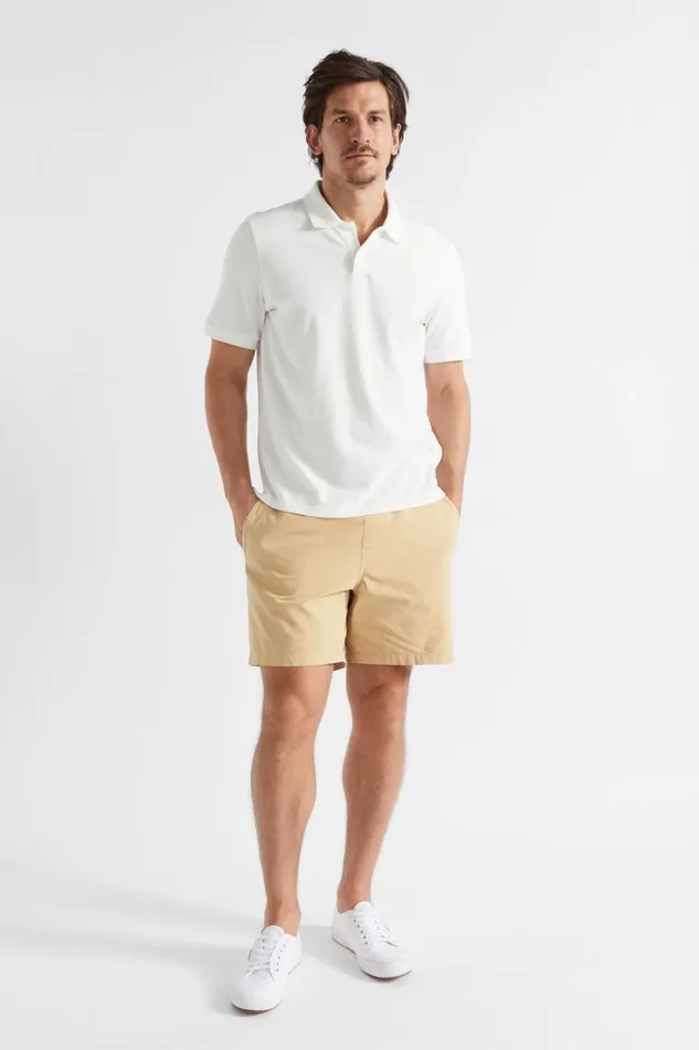 TShirts and Sweaters Man Seed Heritage Core Polo Vintage White