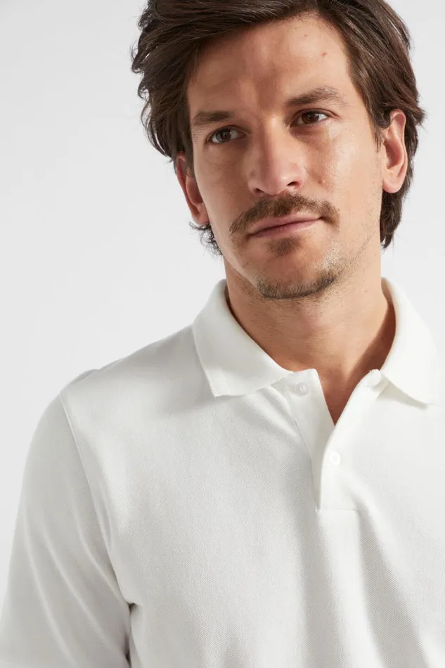 TShirts and Sweaters Man Seed Heritage Core Polo Vintage White