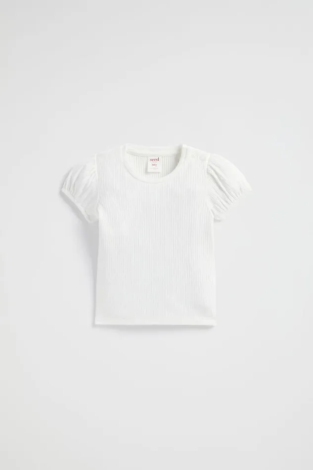 TShirts and Tops Baby Seed Heritage Core Rib Tee Canvas