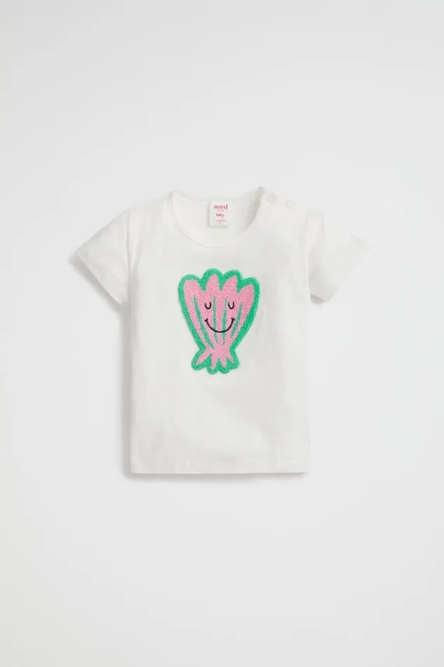 TShirts and Tops Baby Seed Heritage Shell Motif Tee Canvas