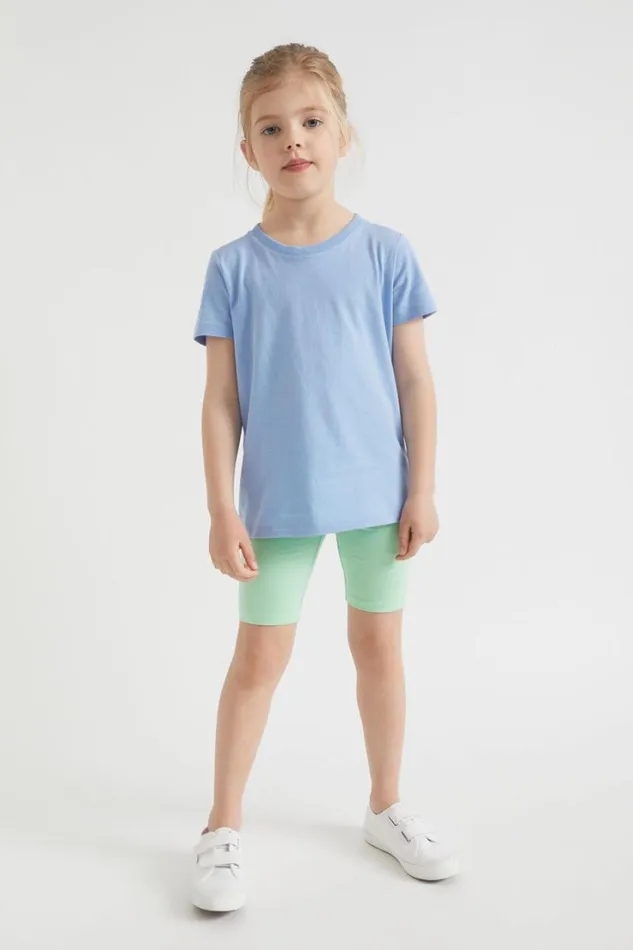 TShirts and Tops GirlBoy Seed Heritage Core Basic Tee Blue Iris