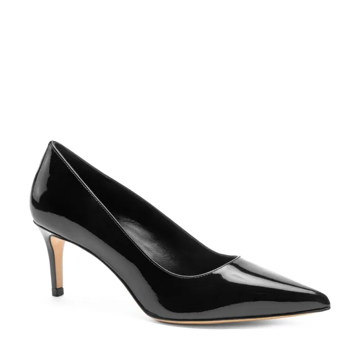 Tara Black Patent Pump Women Bruno Magli Pumps
