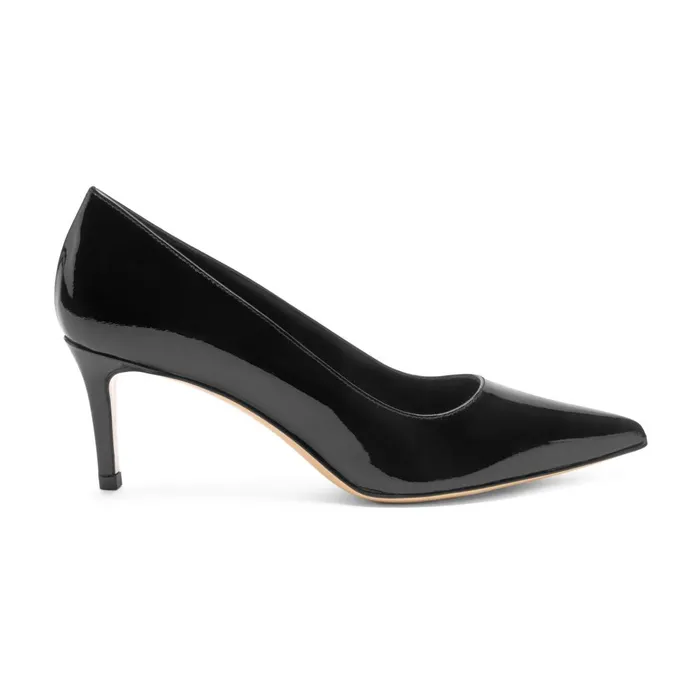 Tara Black Patent Pump Women Bruno Magli Pumps