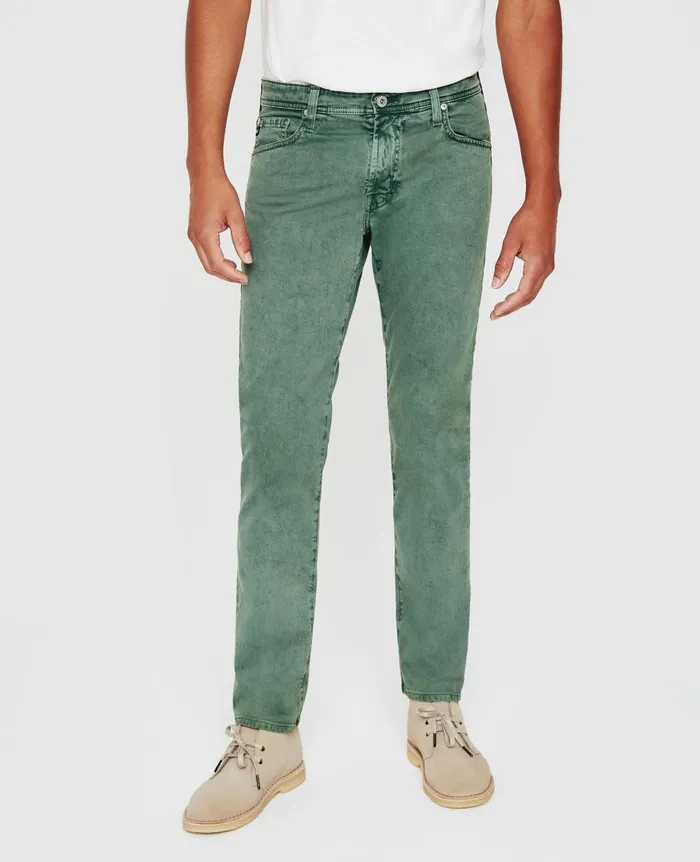 Tellis Sulfur Green Lake Men AG Jeans Pants Tellis Sulfur Green Lake Men AG Jeans Pants
