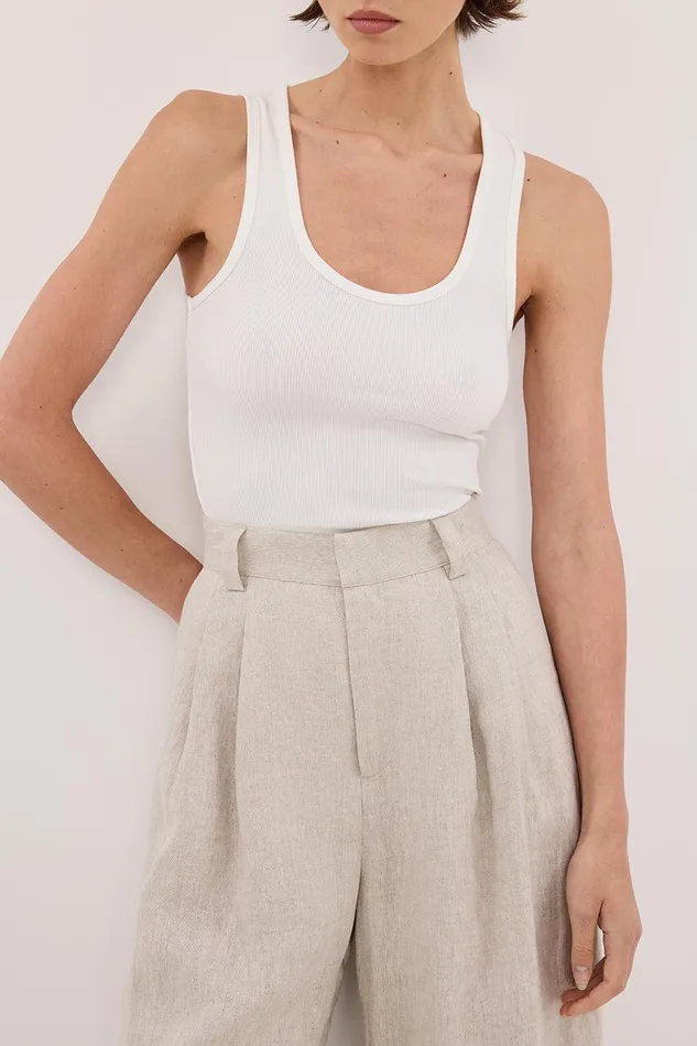 THEO OFF WHITE TANK Women DISSH Tanks