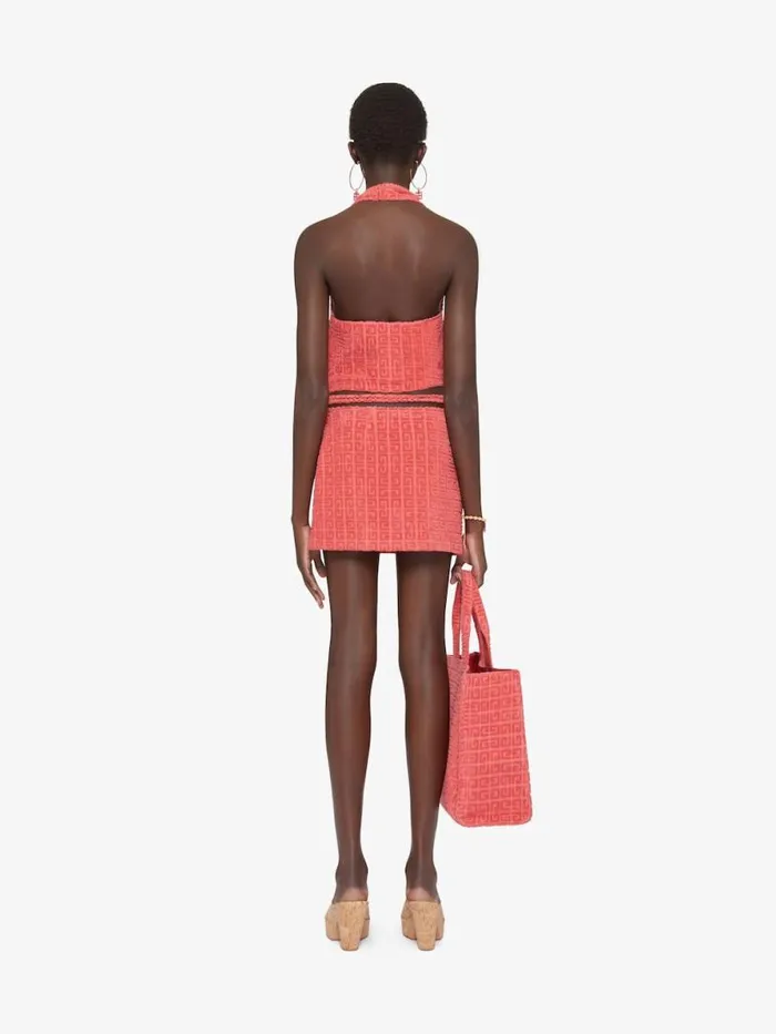 Top In 4g Cotton Towelling Coral Women Givenchy Tops and Shirts