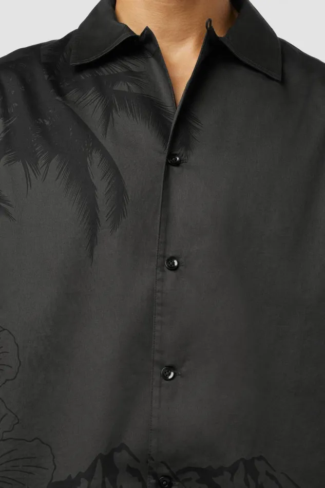 Tops and Sweaters Men Hudson Jeans Camp Shirt Night Palm Tops and Sweaters Men Hudson Jeans Camp Shirt Night Palm