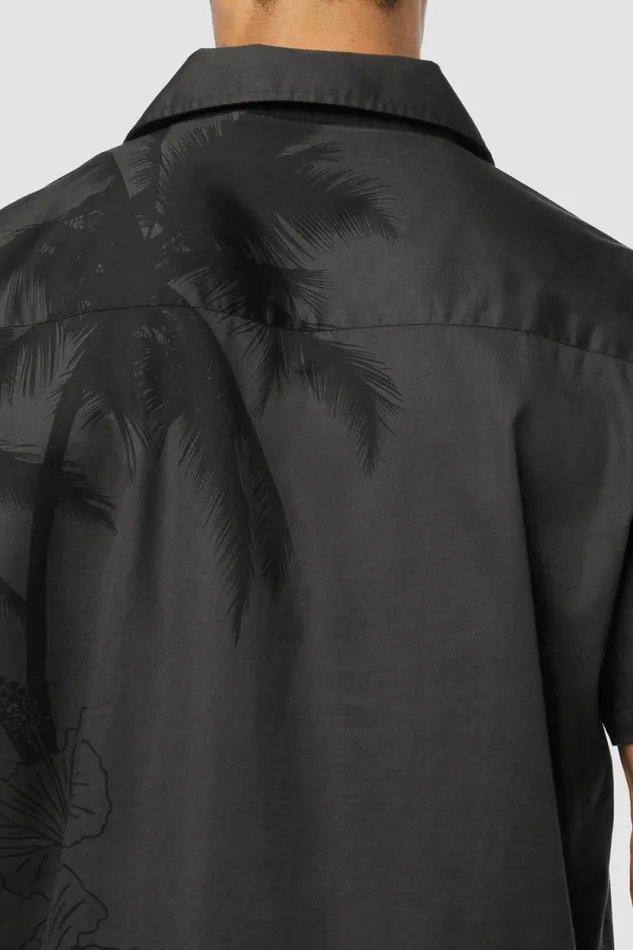 Tops and Sweaters Men Hudson Jeans Camp Shirt Night Palm Tops and Sweaters Men Hudson Jeans Camp Shirt Night Palm