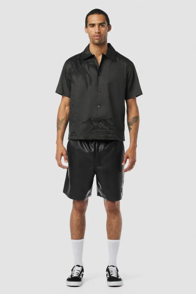 Tops and Sweaters Men Hudson Jeans Camp Shirt Night Palm Tops and Sweaters Men Hudson Jeans Camp Shirt Night Palm