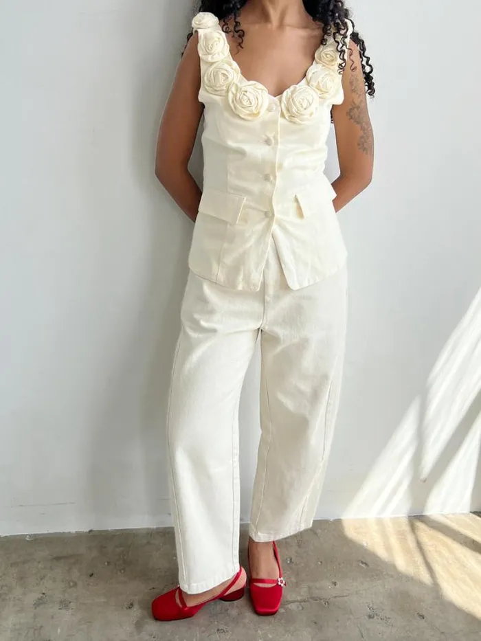 Tops Shop Lisa Says Gah Loire Linen Top