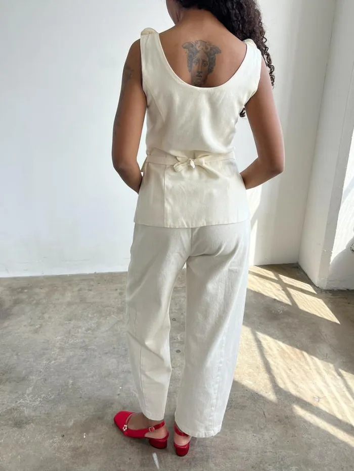 Tops Shop Lisa Says Gah Loire Linen Top