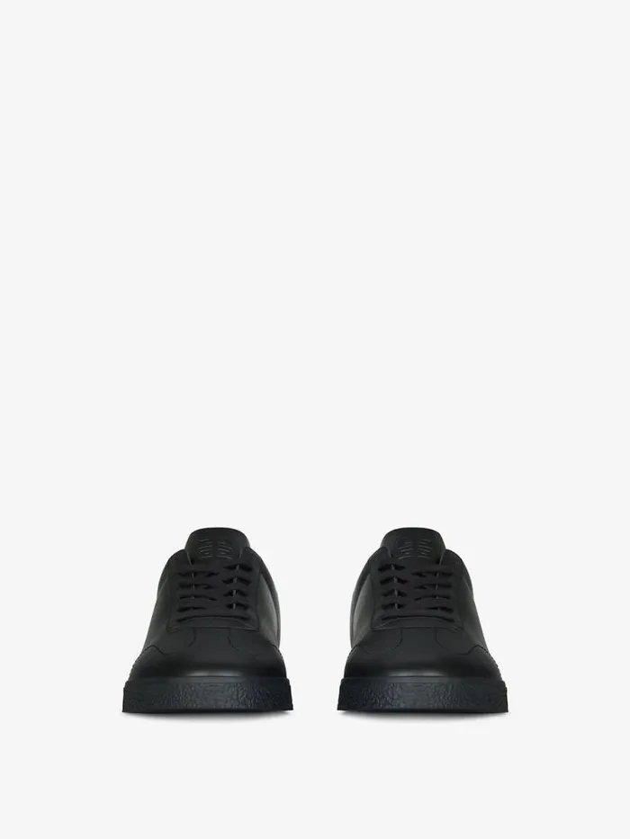 Town Sneakers In Leather Black Men Givenchy Sneakers