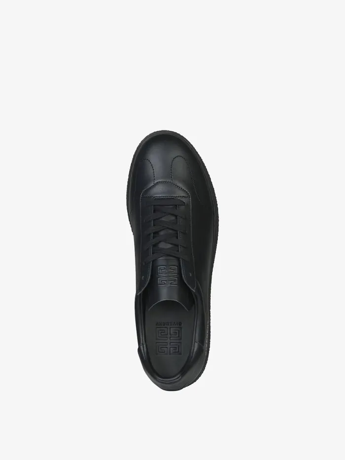 Town Sneakers In Leather Black Men Givenchy Sneakers