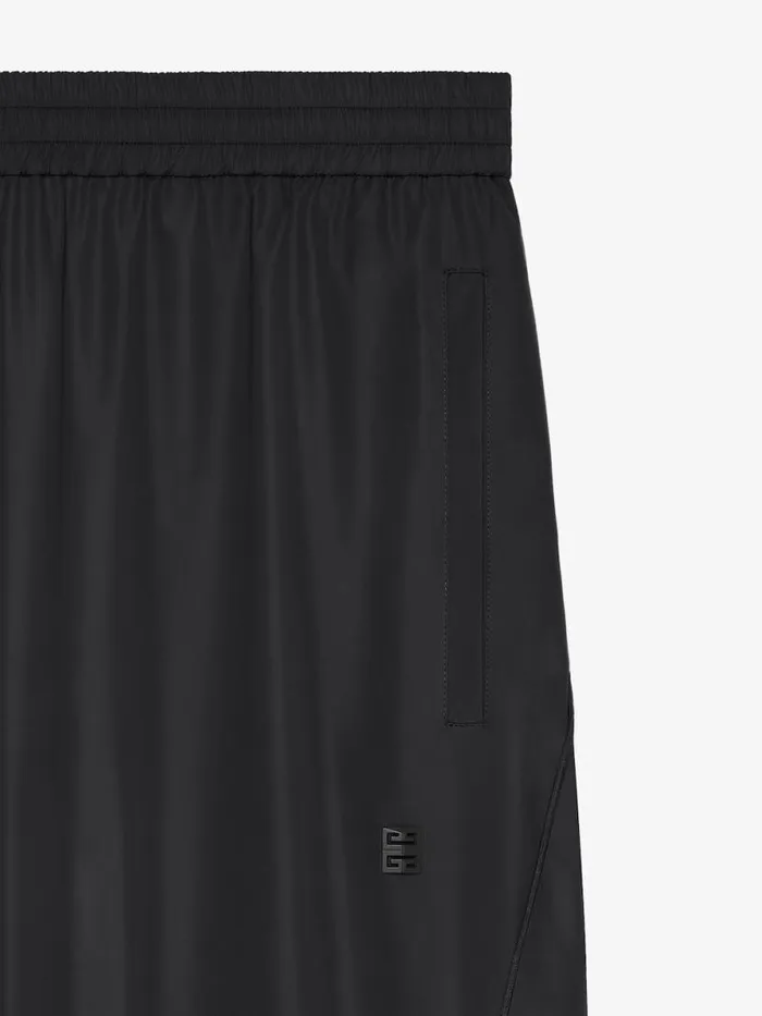 Tracksuit Pants With 4g Detail Black Men Givenchy Pants and Shorts