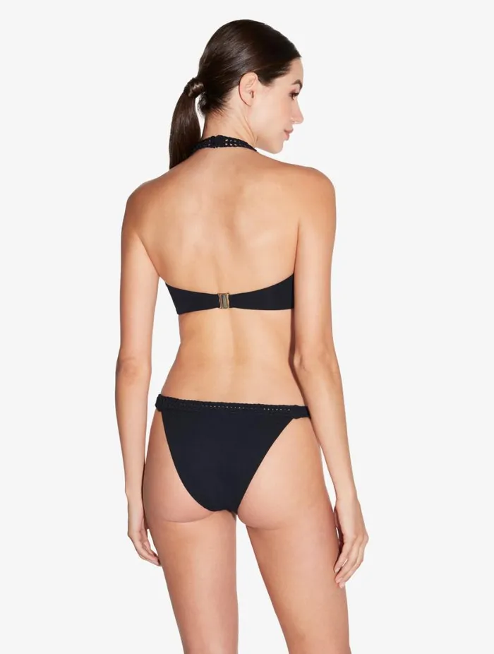 Trikini In Black With Soutache Swim La Perla Bikinis