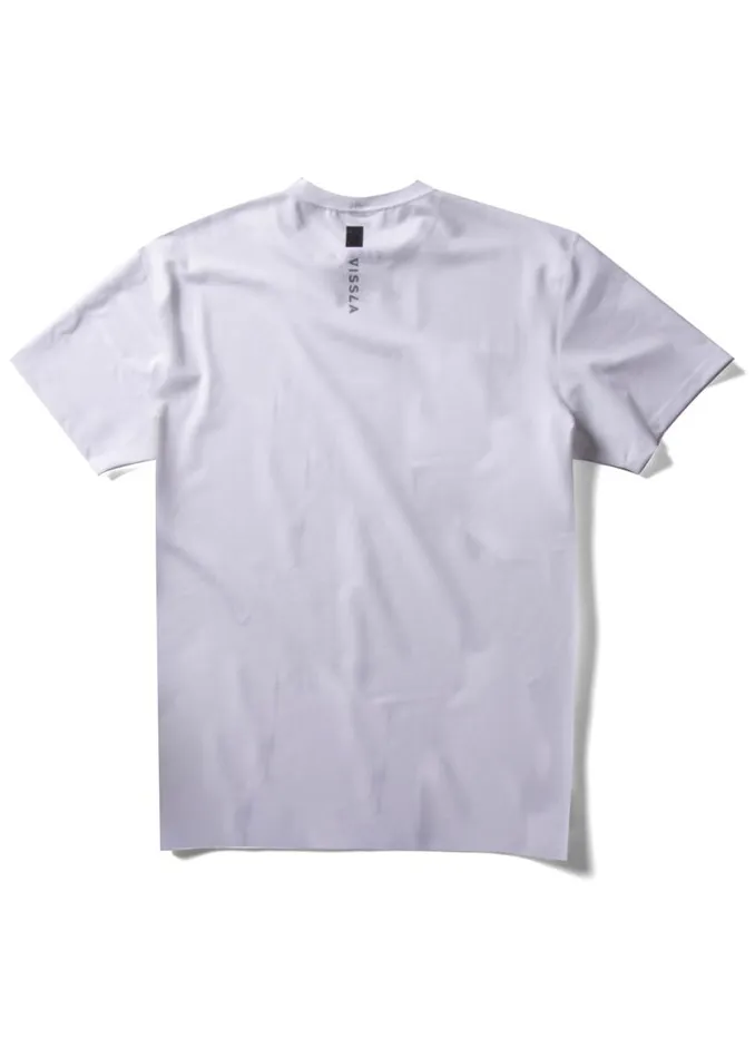 Twisted Eco Short Sleeve Sun Shirt White Men Vissla Wetsuits