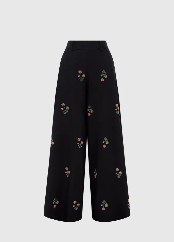 Two Piece Sets Women LEO LIN Candied Embellished Pants 8211 Wildflower Beading Two Piece Sets Women LEO LIN Candied Embellished Pants 8211 Wildflower Beading