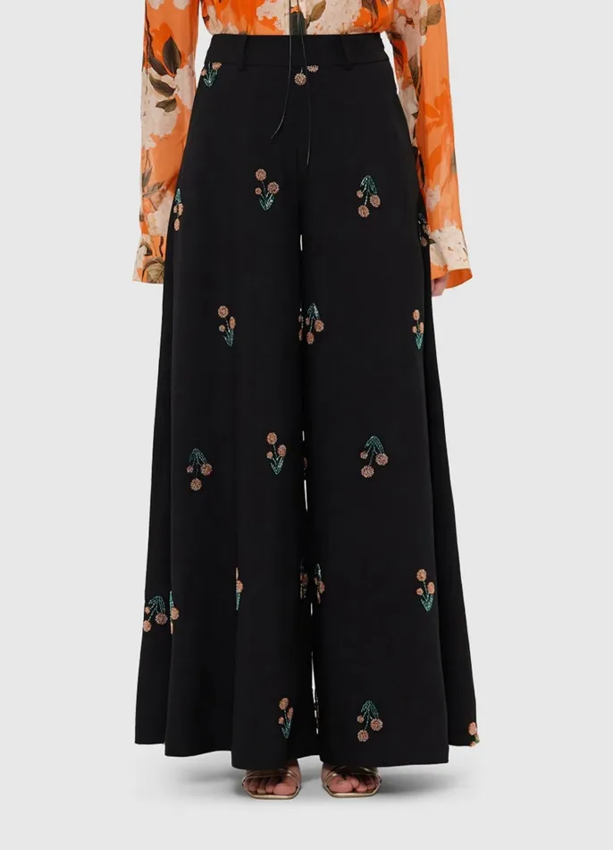 Two Piece Sets Women LEO LIN Candied Embellished Pants 8211 Wildflower Beading