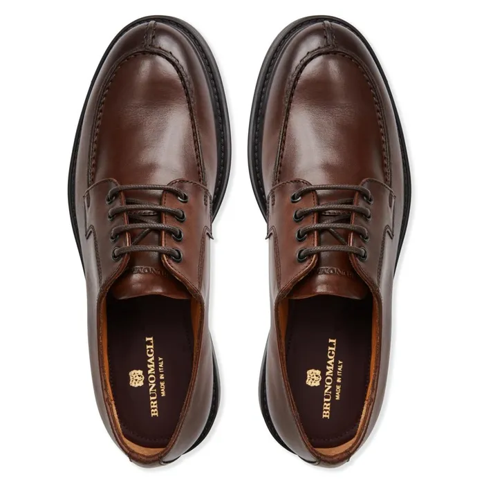 Tyler Split Toe Leather DerbyCognac Men Bruno Magli Laceups and Oxfords
