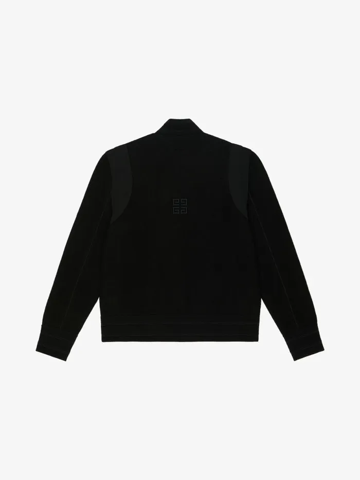 Varsity Jacket In Wool Black Men Givenchy Coats and Jackets