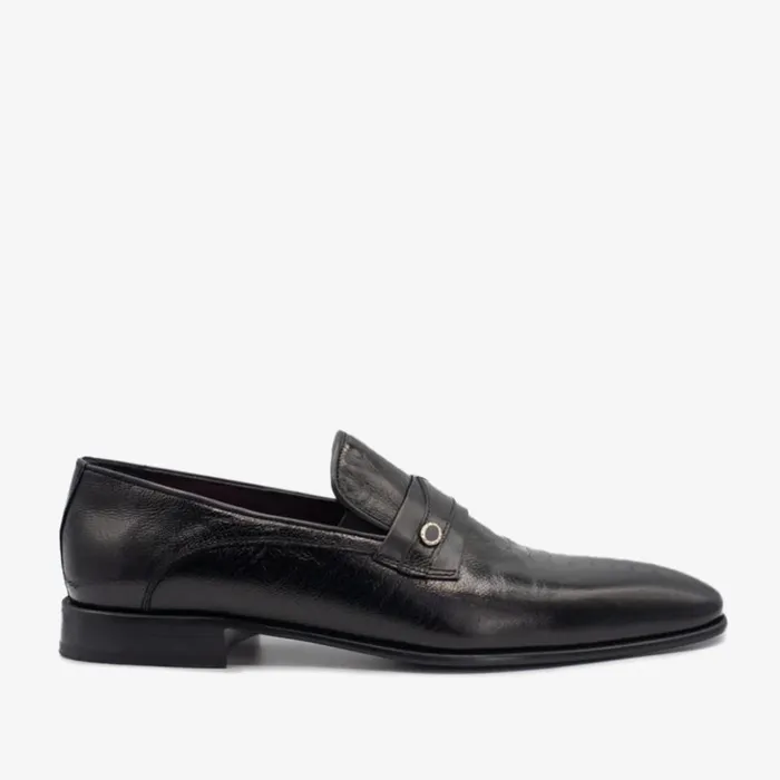 Vinci Leather Dress Shoes The Bangkok Black Penny Loafer Shoe 8211 Men