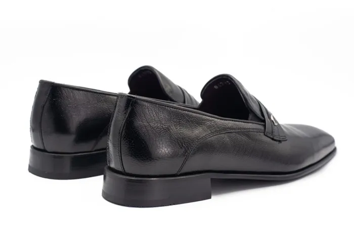 Vinci Leather Dress Shoes The Bangkok Black Penny Loafer Shoe 8211 Men