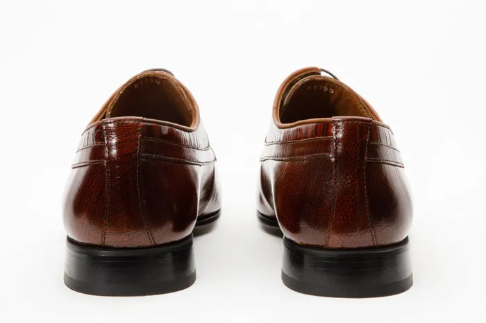 Vinci Leather Dress Shoes The Martin Tan Leather Derby Shoe 8211 Men