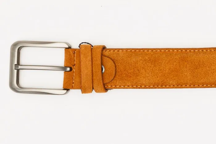 Vinci Leather Leather Belts The Lazio Tan Suede Leather Belt 8211 Men
