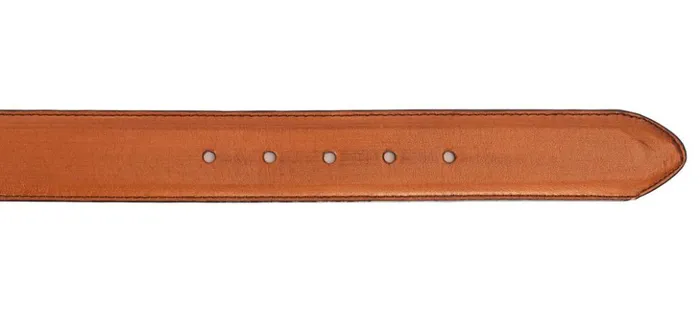 Vinci Leather Leather Belts The Maratea Tan and Navy Leather Belt 8211 Men