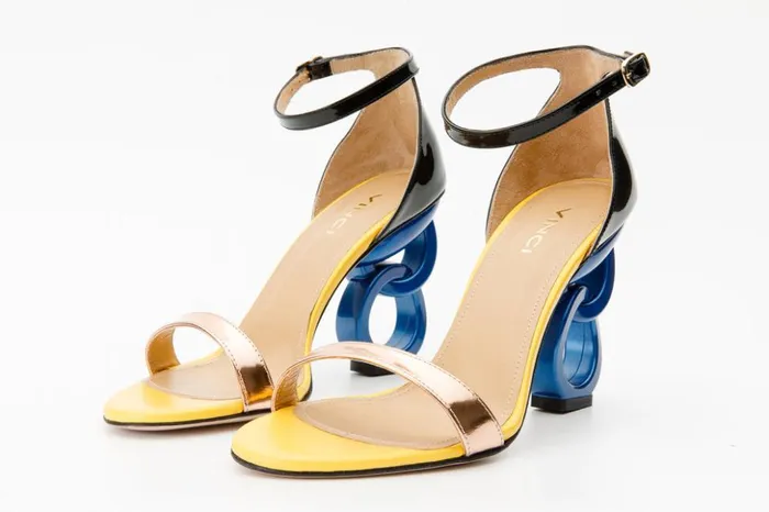 Vinci Leather Sandals The Kiyev Rose Gold Leather Sandal 8211 Women