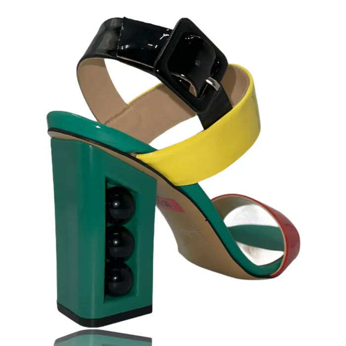 Vinci Leather Sandals The Pericos Multicolor Leather Sandal 8211 Women